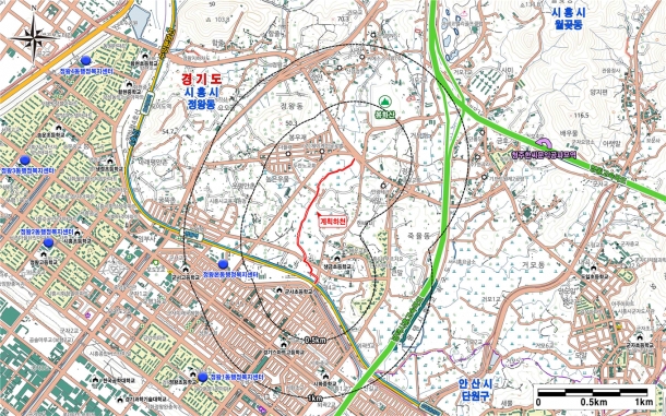 정왕동(신규) 소하천정비종합계획